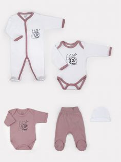 Комплект детской одежды 5 предметов Rant First Rose