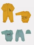 Комплект детской одежды 5 предметов Rant First Green