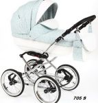 Детская коляска Adamex Katrina Ecco 3 в 1 универсальная