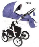 Купить Детская коляска Adamex Jetto Ecco 2 в 1 универсальная - Цена 0 руб.