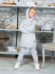 Купить Детский спортивный костюм Oversize светло-серый - Цена 2300 руб.