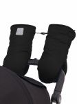 Купить Муфты-рукавички для коляски Топотушки Нильс чёрный - Цена 1300 руб.
