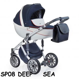 Детская коляска 3 в 1 Anex Sport deep sea Q1(Sp08)