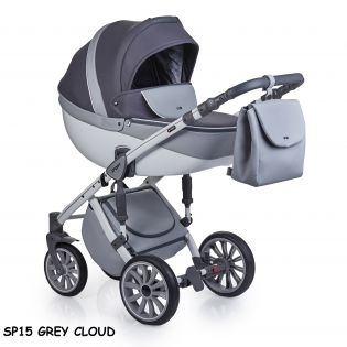 Детская коляска 2 в 1 Anex Sport Sp15 gray cloud