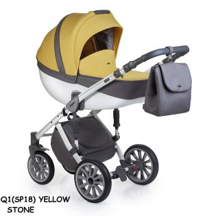 Детская коляска 3 в 1 Anex Sport yellow stone Q1(Sp18)