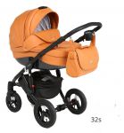 Купить Детская коляска Adamex Barletta Carbon 3 в 1 универсальная - Цена 0 руб.