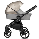 Детская коляска Tutis Novo 2 в 1 цвет Warm Grey бежевый и серый