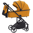 Детская коляска Carrello Alfa 3 в 1 CRL-6508 цвет Sunrise Orange оранжевый