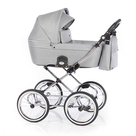 Классическая коляска-люлька Roan Coss Classic цвет Grey Dots