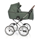 Классическая коляска-люлька Roan Coss Classic цвет Night Green