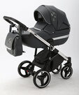 Детская коляска Adamex Cortina Special Edition Deluxe 2 в 1 цвет CT-310 Моренго кожа/рама хрои