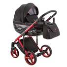 Детская коляска Adamex Chantal Special Edition 2 в 1 цвет С9 Чёрный/рама красная