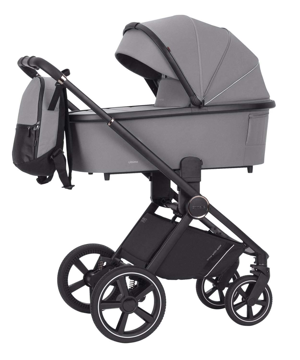 Детская коляска Carrello Ultimo 2 в 1 CRL-6515 цвет Smoke Grey серый