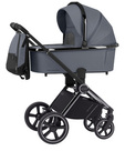 Детская коляска Carrello Ultimo 3 в 1 CRL-6512 цвет Cool Grey тёмно-серый