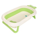 Детская складная ванна с термометром Pituso цвет Green фисташка