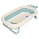 Детская складная ванна с термометром Pituso цвет Blue ниагара