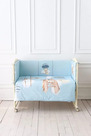 Комплект в детскую кроватку Lappetti Навстречу приключениям цвет голубой