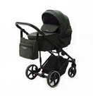 Детская коляска Adamex Zico New 2 в 1 цвет ZN-TK50 тёмно-зелёный
