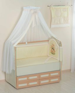 Комплект в кроватку для новорожденного Сдобина