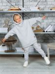 Детский спортивный костюм Oversize светло-серый