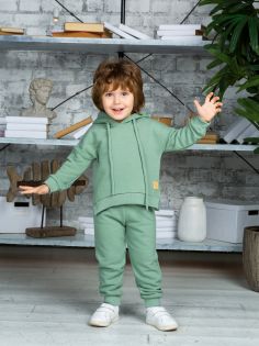 Детский спортивный костюм Спорт зелёный гранит купить в интернет-магазине в СПб. Детский спортивный костюм из футера зеленого цвета цена и фото, отзывы, размеры и цвет. Продажа недорого с доставкой в Санкт-Петербурге и