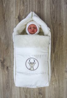 Конверт-трансформер для новорожденного зимний Lappetti Скандинавия