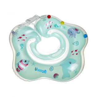 Круг для купания младенцев с погремушкой