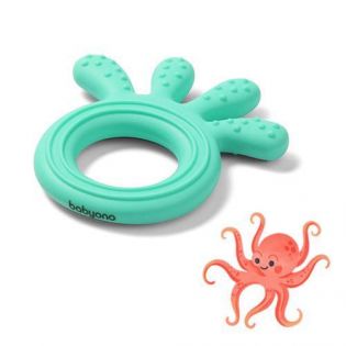 Прорезыватель силиконовый BabyOno Octopus