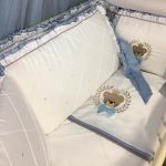Комплект в кроватку Нежно-голубой 10 предметов Marele