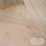 Комплект в кроватку 7 предметов Маленькая Соня Baby Chic