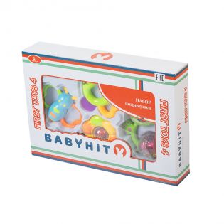 Набор погремушек BabyHit First Toys 4