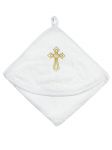 Полотенце крестильное с уголком AmaroBaby Little Angel