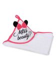 Детское полотенце с капюшоном Miss Beauty