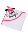 Детское полотенце с капюшоном Miss Beauty