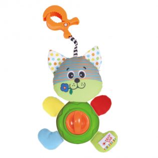 Игрушка-подвеска на клипсе Biba Toys Котишка Мурлышка