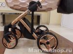 Детская коляска 2 в 1 экокожа Adamex Chantal Star Collection