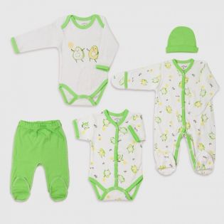 Комплект детской одежды 5 предметов Топотушки Авокадо